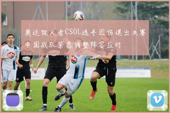 奥运毁灭者CSOL选手因伤退出决赛中国战队紧急调整阵容应对