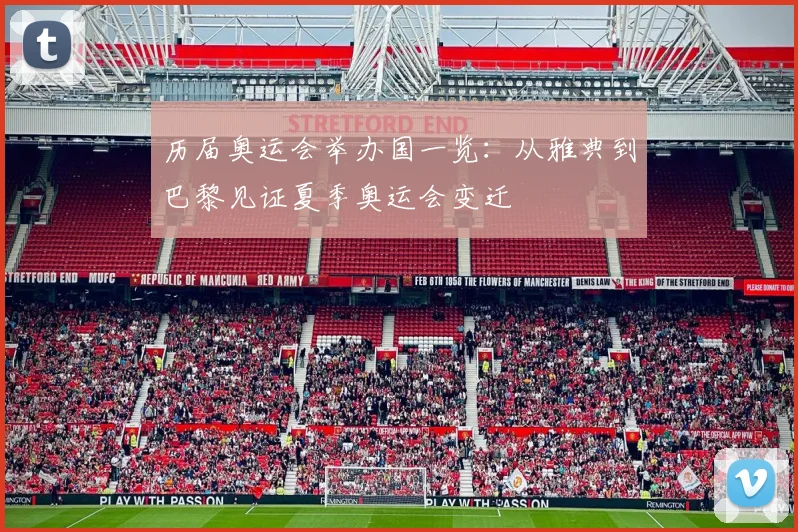 历届奥运会举办国一览:从雅典到巴黎见证夏季奥运会变迁